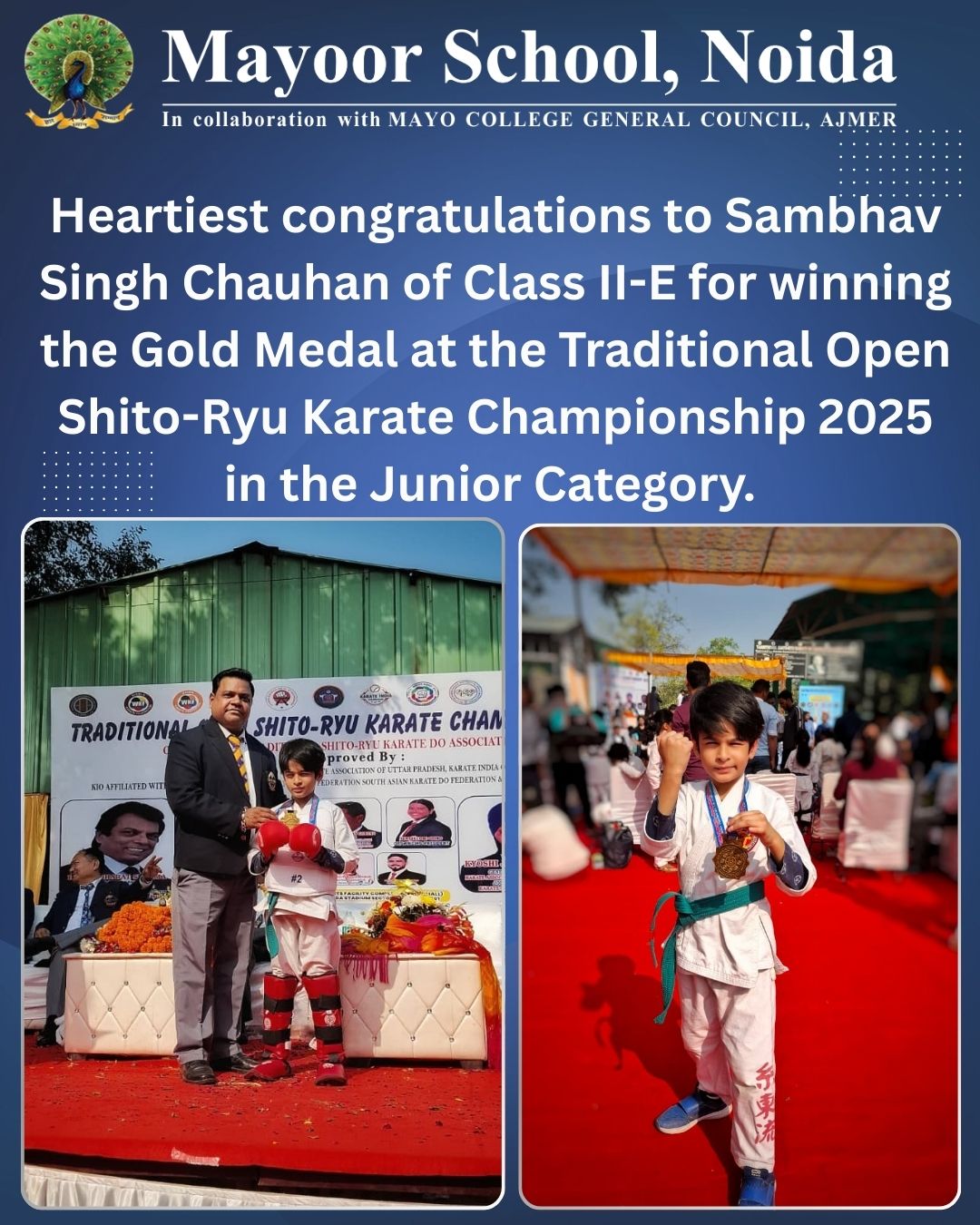 Mayoorian’s Golden Karate Triumph